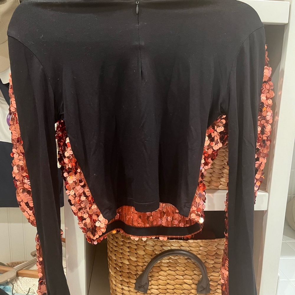 SMYTHE LONG SLEEVE TOP SIZE S - Picture 2 of 3